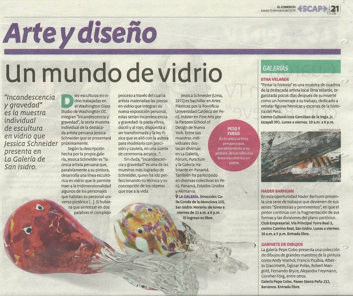 El Comercio - 13 marzo 2014