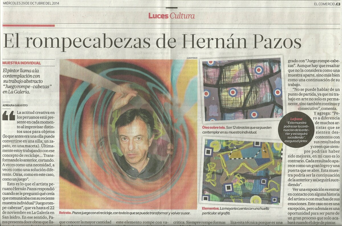 El comercio - 29 octubre 2014