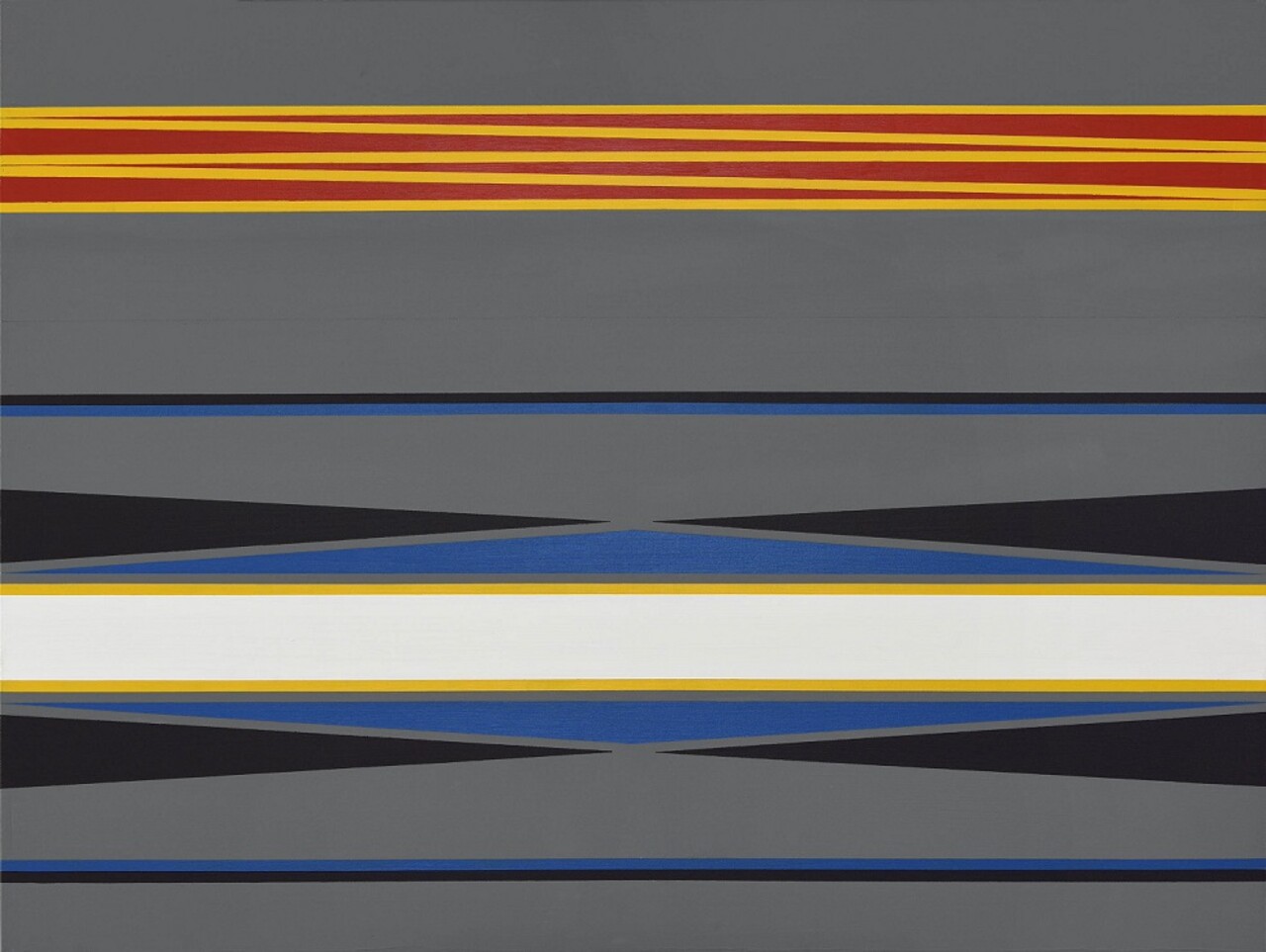  - Bandera gris paralela
