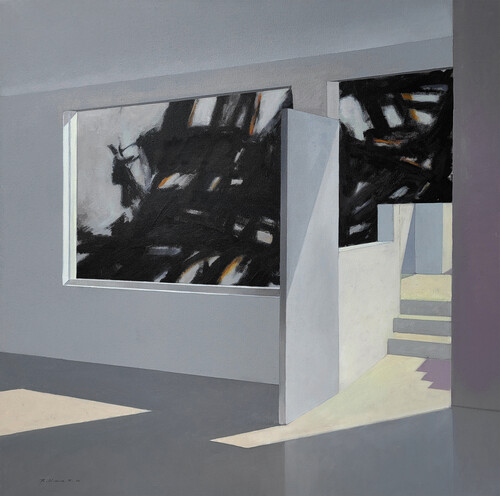 Serie Arquitectura - abstracción IX, (A Kline)