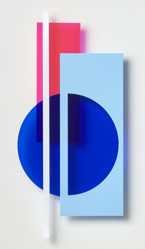 S/t a Acrílico, 2023, 53 x 25 x 4 cm. 