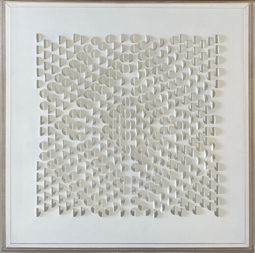 Reflejo blanco de luz