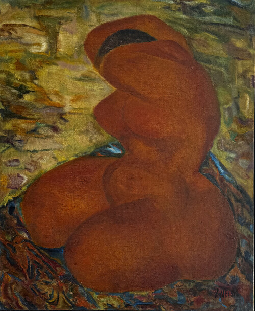 Desnudo de espaldas II