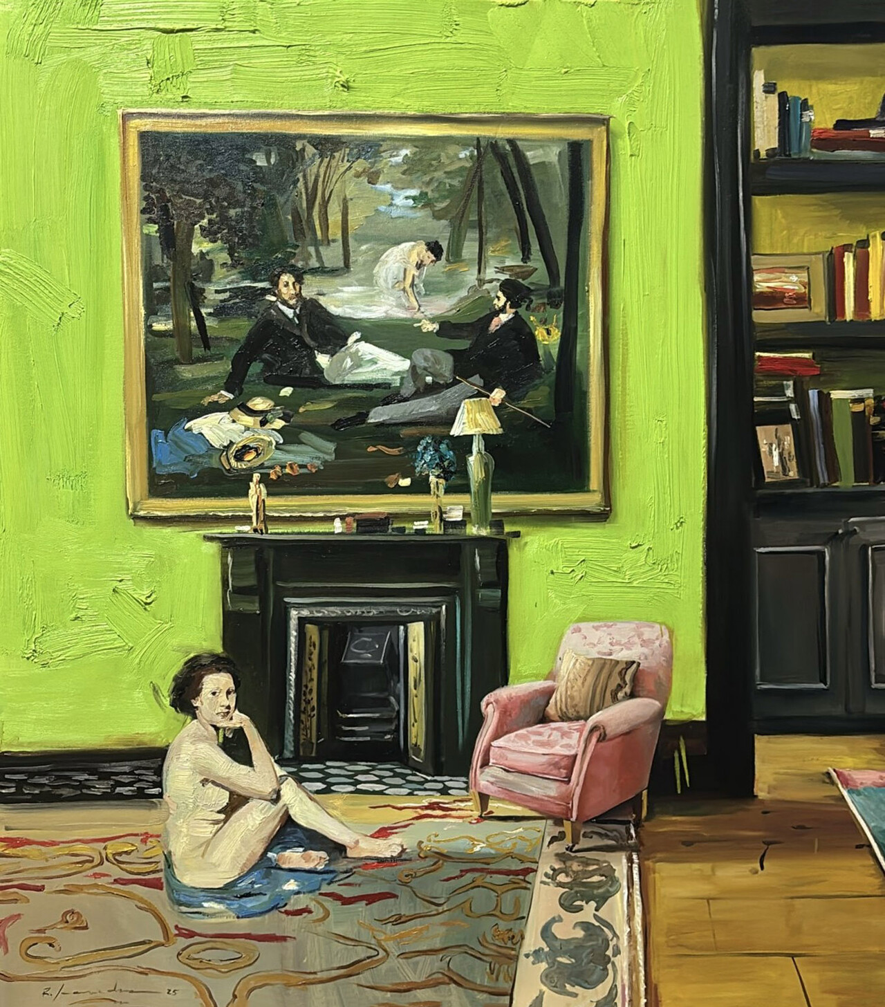  - El almuerzo en la alfombra