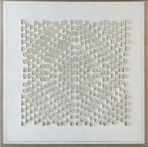 Reflejo blanco de luz