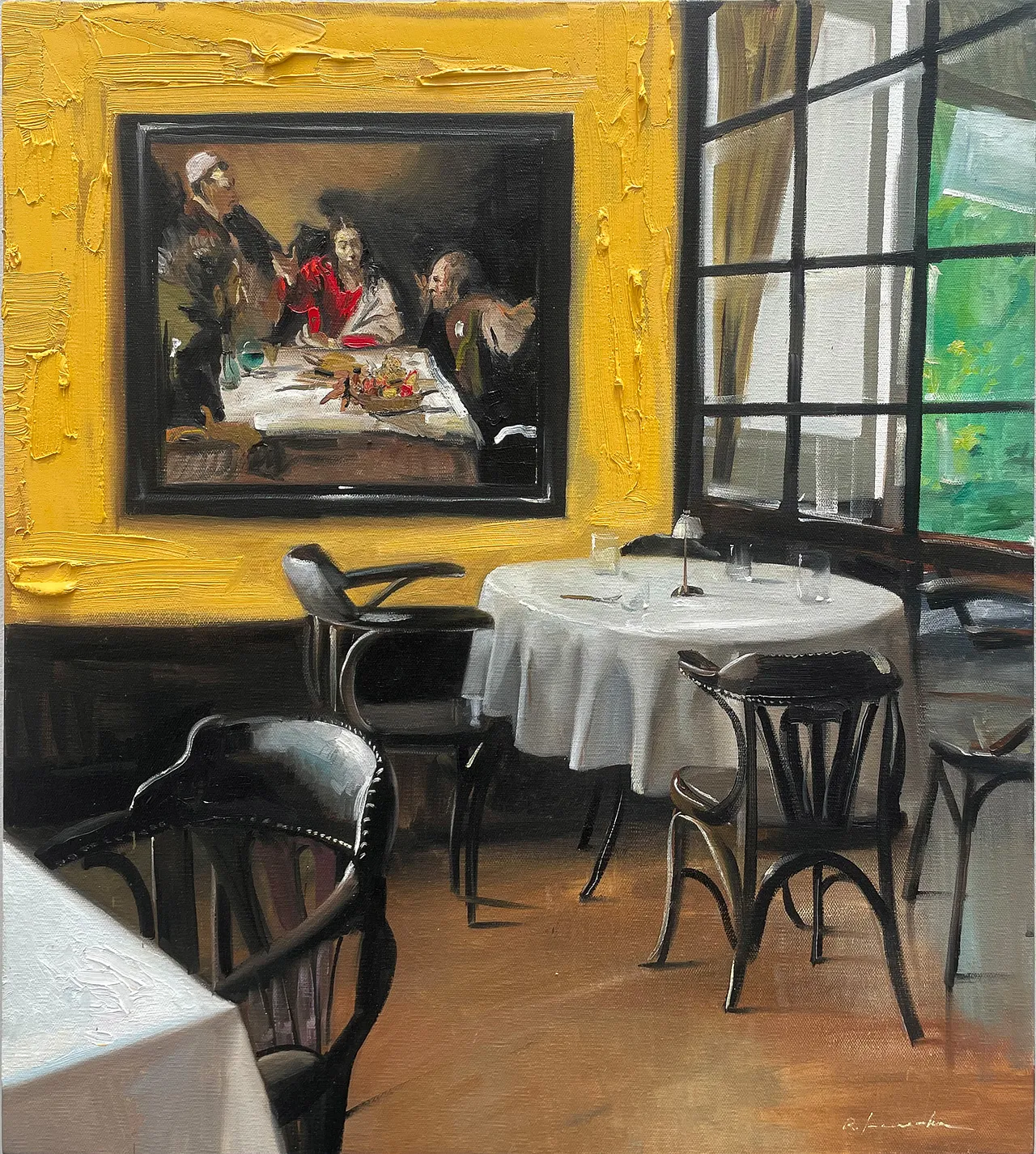 Rubén Saavedra - La cena de Emaús