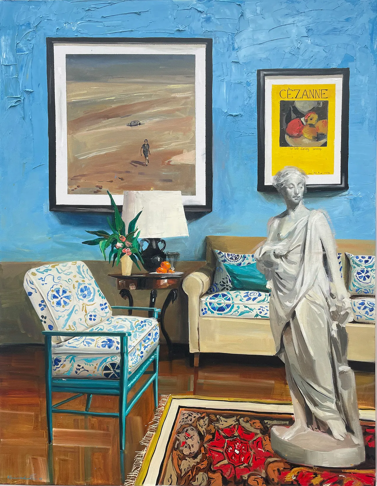 Rubén Saavedra - Desierto del pacífico, Cezanne y Afrodita