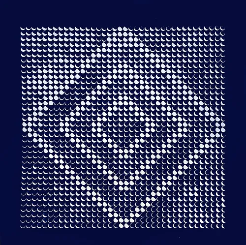Geometria azul de luz A