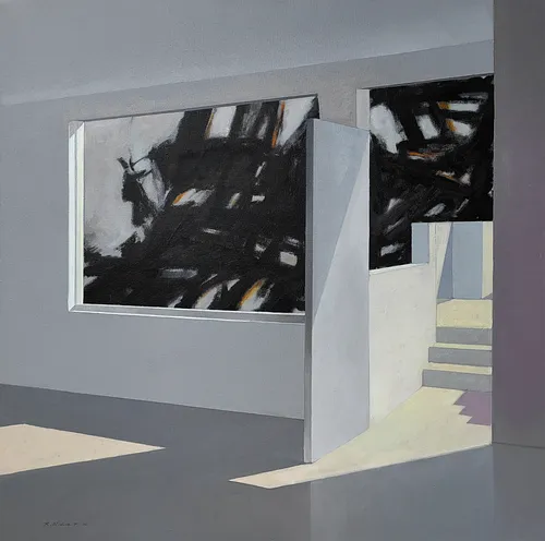 Serie Arquitectura - abstracción IX, (A Kline)