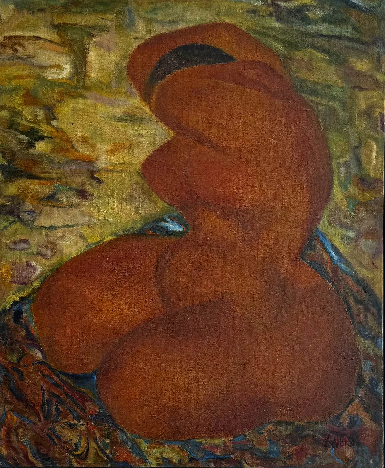 Amelia Weiss - Desnudo de espaldas II