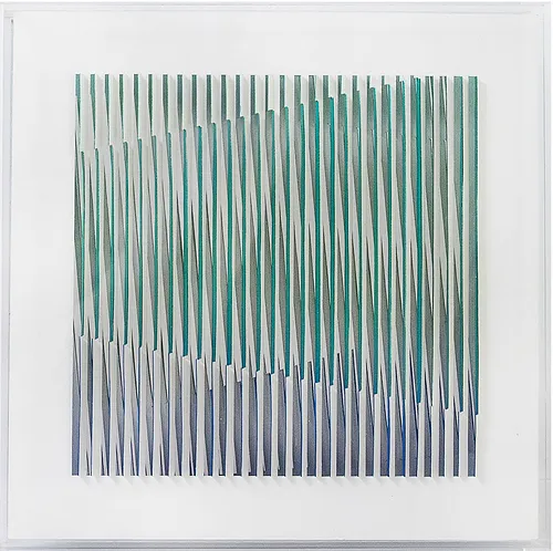 Moiré Verde-Azul