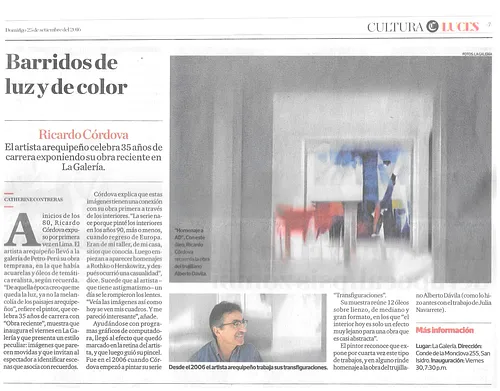 LUCES- El Comercio