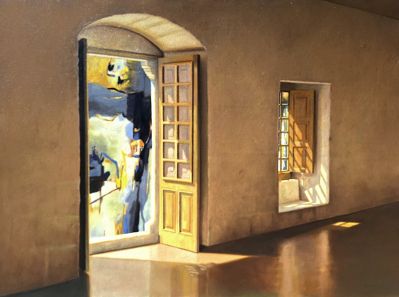 Ricardo Córdova - Serie Interiores - abstracción