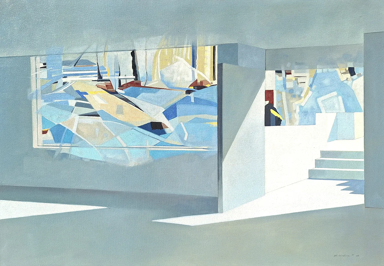Ricardo Córdova - Serie Interiores - abstracción