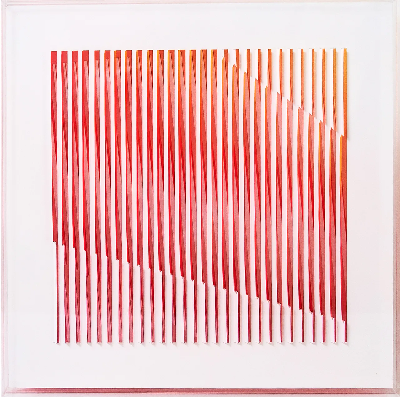 Gloria Frugone - Moiré naranja