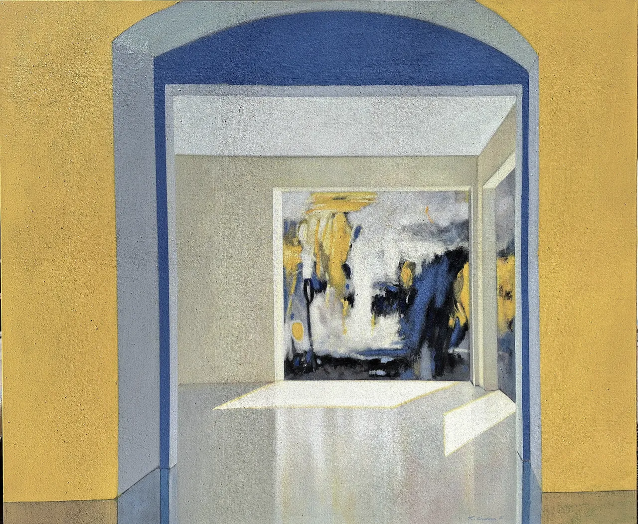 Ricardo Córdova - Serie Arquitectura - abstracción