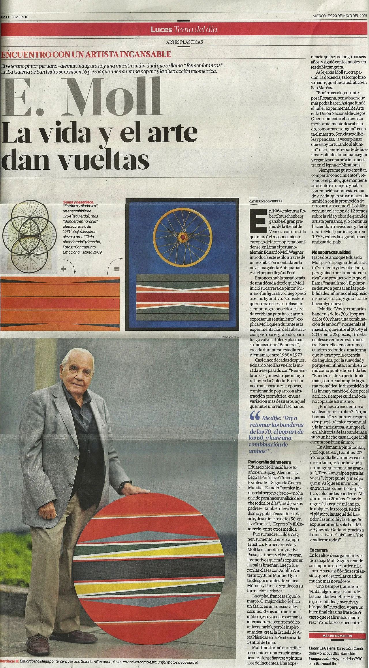 El Comercio- LUCES
