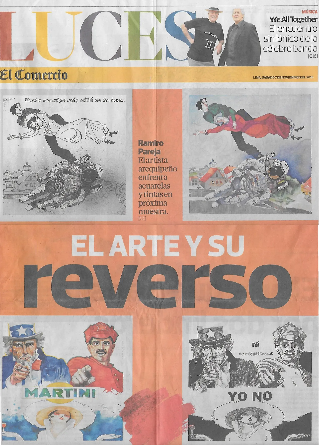 LUCES, El Comercio