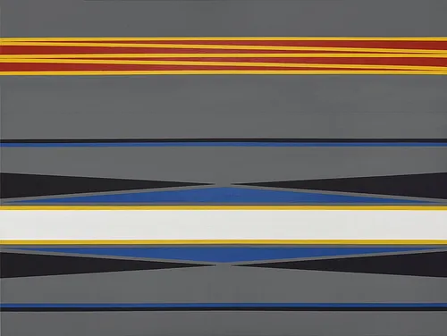 Bandera gris paralela
