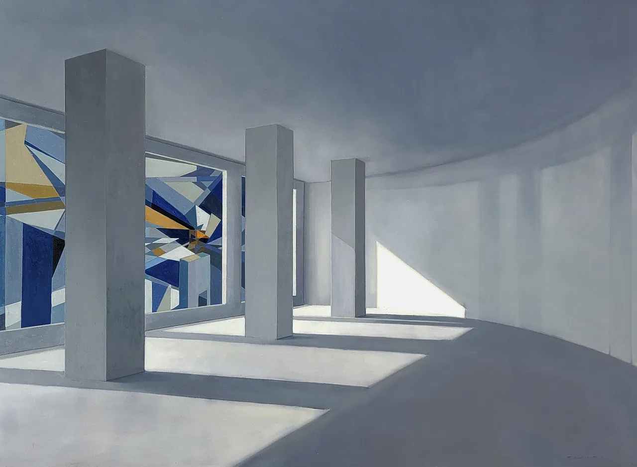 Ricardo Córdova - Serie Arquitectura -  abstracción III