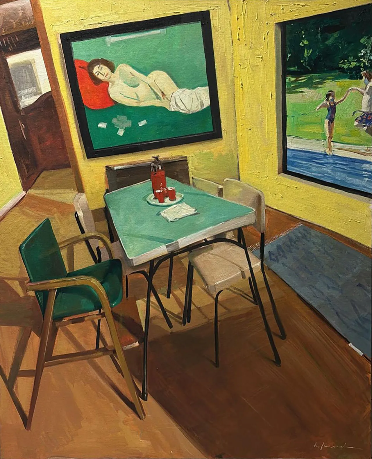 Rubén Saavedra - The Game Throgh the Window