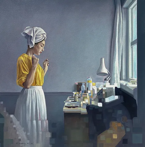 Serie Mujeres (A Vermeer y Maisie Maud)
