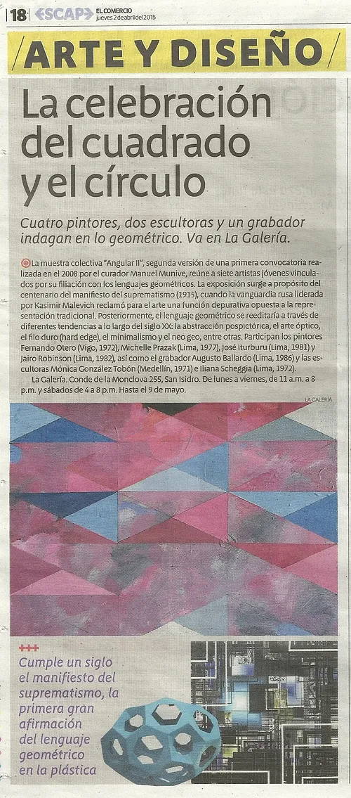 Escape, El Comercio