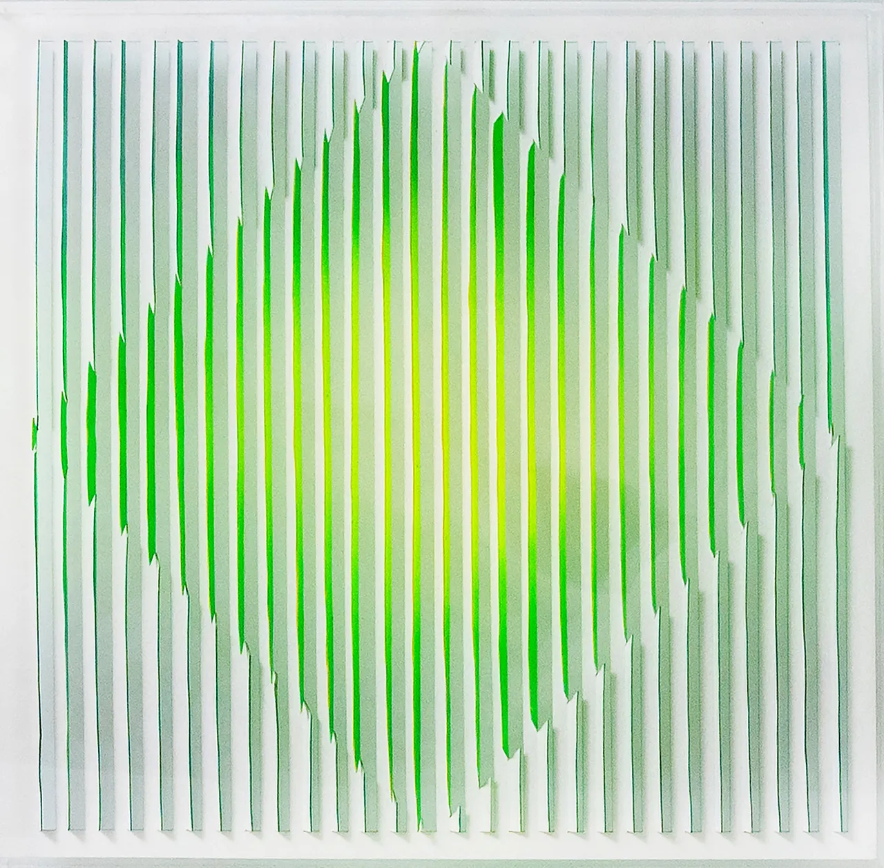 Gloria Frugone - Rebote de color rombo